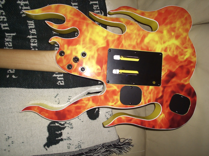 Ibanez Flame Guitar Image