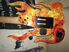 Ibanez Flame Guitar Image