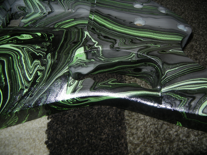 Jem Swirl Black And Green Image